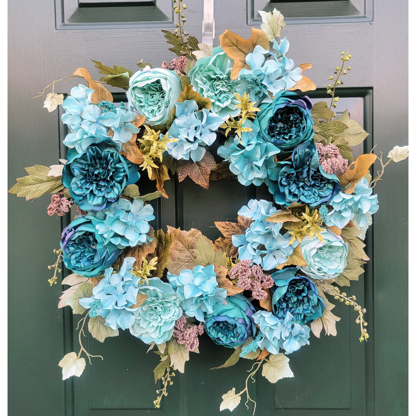 Freeport Park? Handcrafted Faux Polyester 22'' Wreath & Reviews